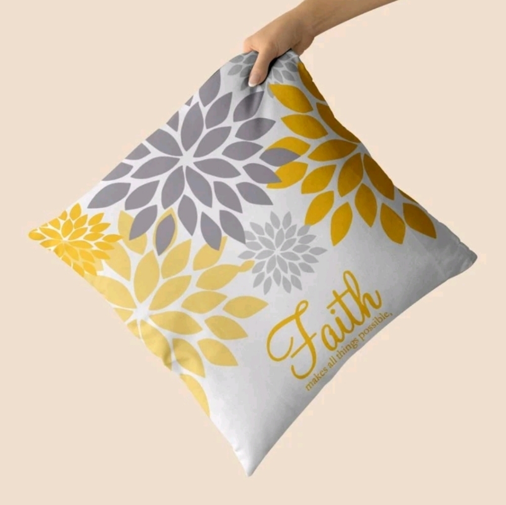 New!  Print cushion Cover Btq